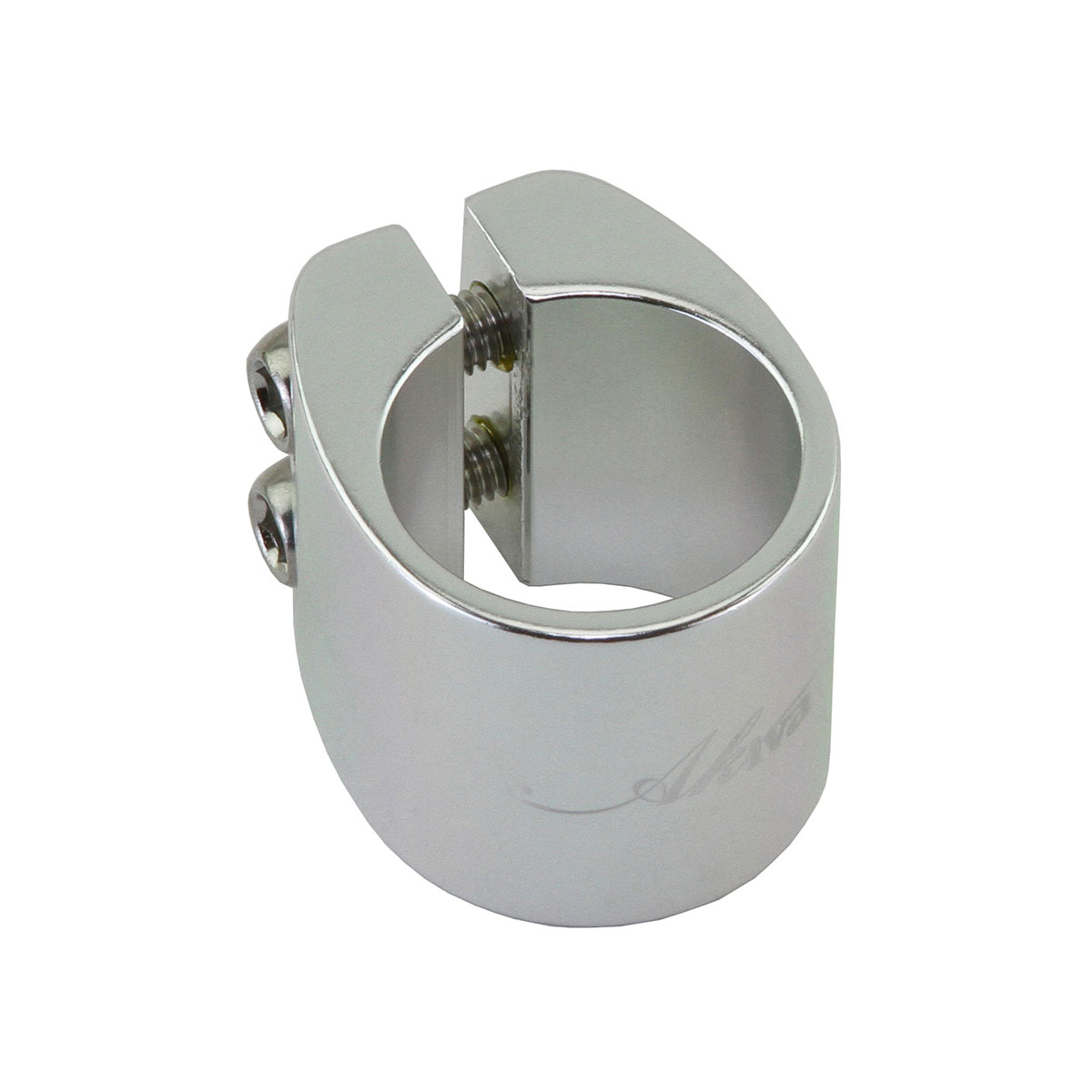 Alloy Seatpost Clamp cc-090a Outer Diameter 28.6mm Chrome.